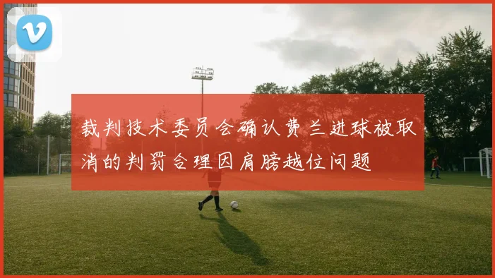 裁判技术委员会确认费兰进球被取消的判罚合理因肩膀越位问题