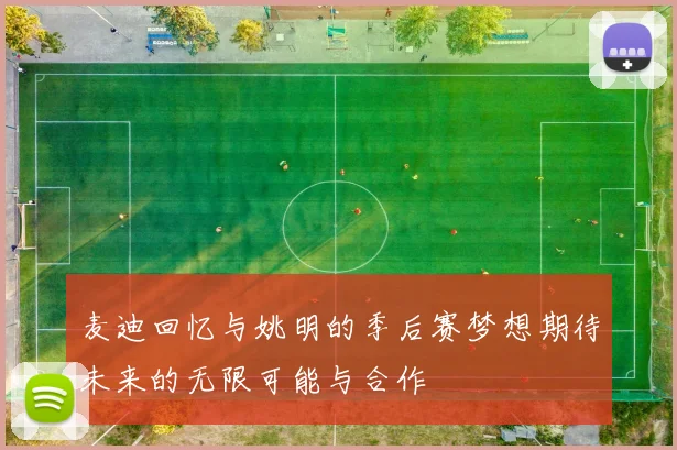麦迪回忆与姚明的季后赛梦想期待未来的无限可能与合作